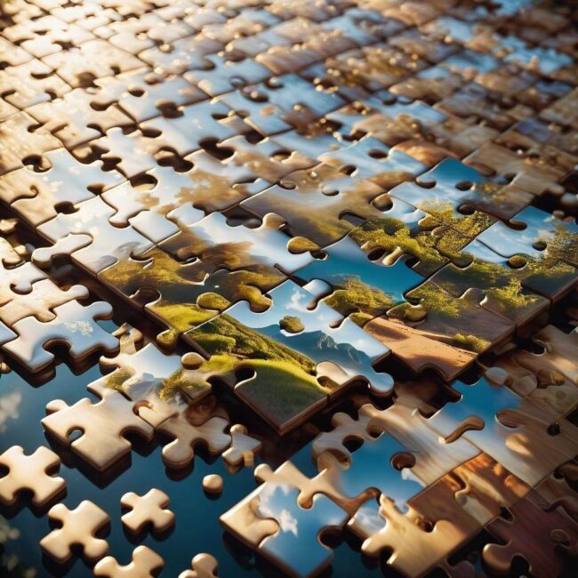 Jak oprawić trójwymiarowe puzzle