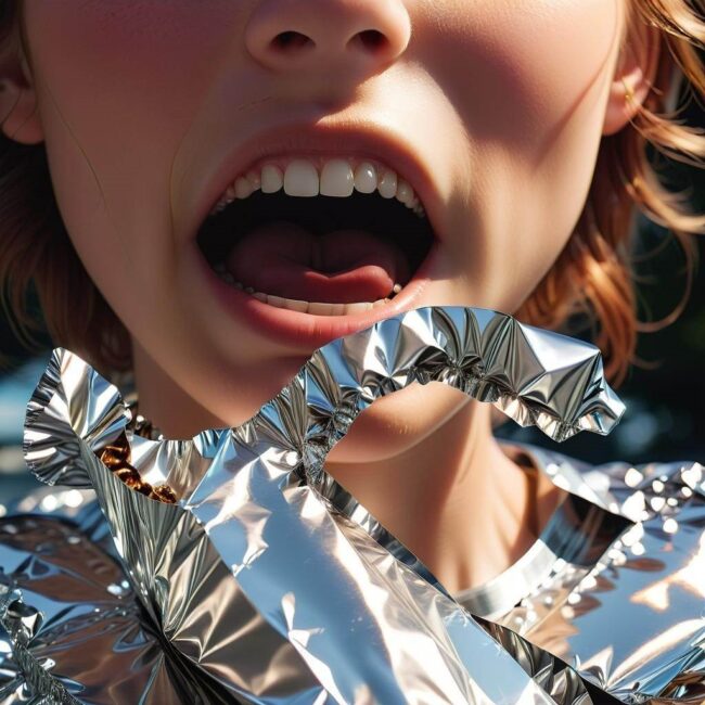 Skutki połknięcia folii aluminiowej